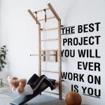 The Best Project Is You Wall Sticker