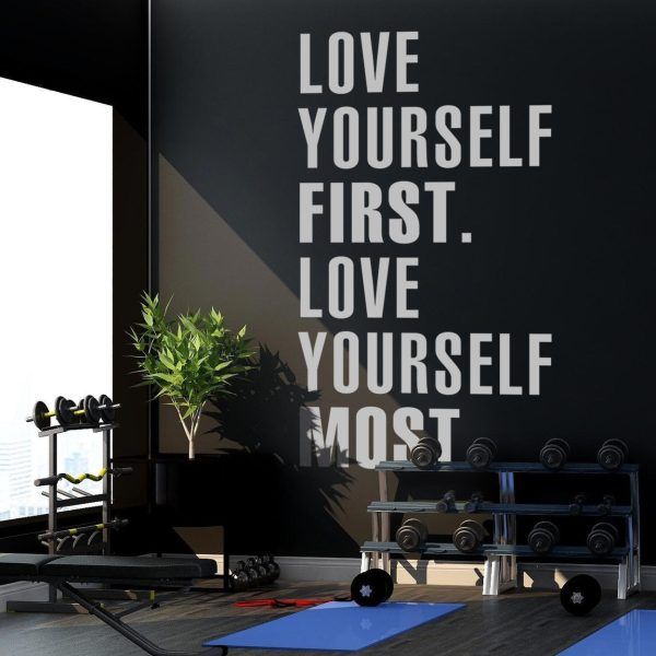 Love Yourself Wall Sticker
