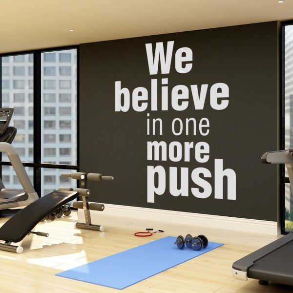 We Believe In One More Push