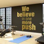 We Believe In One More Push - Gold