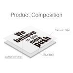 We Believe In One More Push - Product Composition